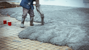 Pouring cement | General Contractor St. Johns County, FL
