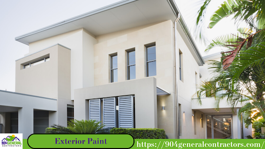 exterior paint of a house